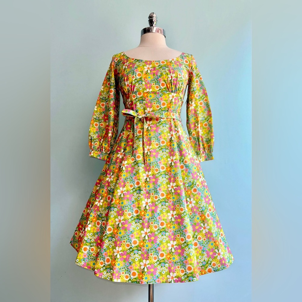 HEART OF HAUTE FLORAL DRESS